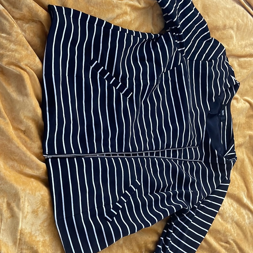 Casual Stripe Jacket